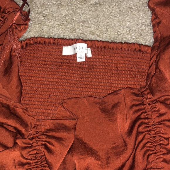 Rust Tie Top - Picture 3 of 3